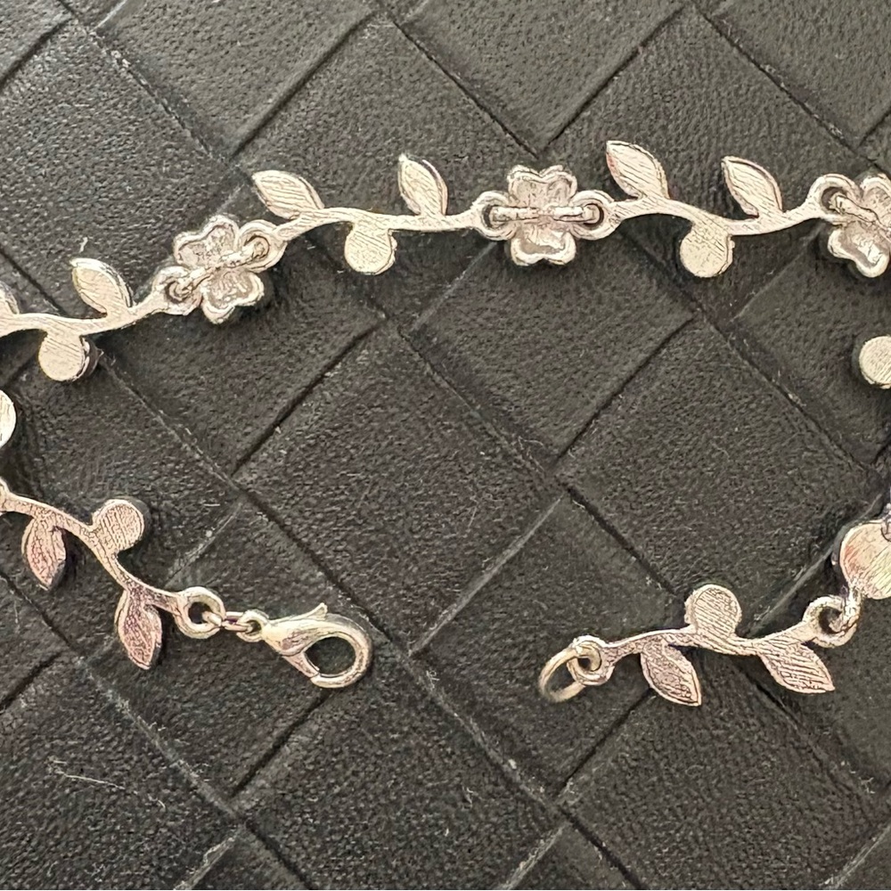 Floral Pink Necklace Set - Picture 3 of 4